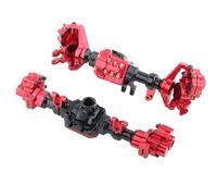 MKIUYVD Avant Arrière Essieux RC pour Traxxas 1/10 Pièces De Rechange pour Chenilles RC Essieux Avant Et Arrière Métalliques