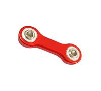 MKIUYVD Bielle RC Voitures pour ARRMA pour SENTON 3S 1/10 RC, Pièce De Voiture, 1 en Alliage D'aluminium, Biellette Direction Persistent(Red)