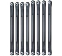 MKIUYVD Bielle RC Voitures pour LMT 4WD pour Camion 1/8 RC, Pièces De Mise À Niveau Voiture sur Chenilles, Tige Liaison Châssis en Métal, Supérieure Et Inférieure(Upper and Lower Linkage)