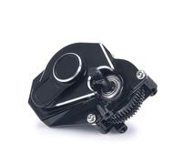 MKIUYVD Boîte Transmission Centrale pour Axial SCX24 pour Deadbolt pour Gladiator pour Bronco Pièces 2 Vitesses Boîte De Boîtier Transmission en Métal 1/24 RC Voiture sur Chenilles