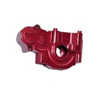 MKIUYVD Boîte Transmission Centrale pour LOSI pour Mini-T 2.0 2WD pour Boîtier De Boîte Vitesses Arrière en Métal Stadium, Couvercle 1/18 rc Car Truck Upgrades Parts(Red)