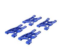 MKIUYVD Pièces Voiture RC pour Arrma pour Infraction pour Mega pour Vendetta 4X4 3S pour BLX 1/8 RC Pièces De Voiture Bras Suspension Avant Et Arrière en Métal Bleu