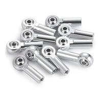 MKIUYVD Pièces Voiture RC pour Axial pour SCX10 1/10 RC Voiture Camion pour Buggy Pièces De Mise À Niveau 10 en Alliage D'aluminium M4 Embouts Tige Lien Boules Tête Liaison Joint(B)