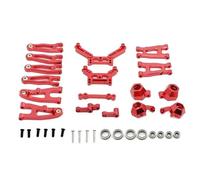 MKIUYVD Pièces Voiture RC pour SG 1603 pour SG1604 UD1601 UD1602 UD1603 1/16 rc Car Upgrades Parts Coupelle De Direction en Métal Supérieure Inférieure pour Ensemble Bras Oscillants