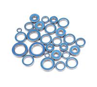 MKIUYVD Pièces Voiture RC pour Traxxas pour Maxx 4S 89076-4 1/10 rc Car Upgrade Parts Replacement Accessories Kit De Roulements Scellés 27 Pièces