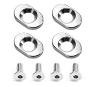 MKIUYVD Pièces Voiture RC pour TRAXXAS pour Sledge 1/8 Pièces Et Accessoires pour Mise À Niveau De Voiture 4x4 RC Kit 4 Moteurs Fixes en Métal pour Renforts Siège