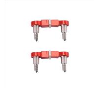 MKIUYVD Pièces Voiture RC pour Wltoys K969 K979 K989 K999 P929 P939 1/28 Pièces Et Accessoires pour Voitures Télécommandées, Rotule Arrière en Métal, Biellette De Liaison Rouge