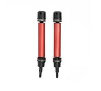 MKIUYVD RC CVD pour ARRMA 3s pour Mega pour Vorteks pour Senton pour Granite 1/10 RC Pièces De Mise À Niveau Voiture 2/4 Jeu D'arbres D'entraînement Avant/arrière(Red,2pcs)