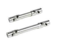 MKIUYVD RC CVD pour Axial pour UTB18 pour Capra Pièces Mise À Niveau pour Chenille Roche RC, Arbre D'entraînement en Acier, Transmission Joint Universel, 1/18(60-77mm and 78-104mm)