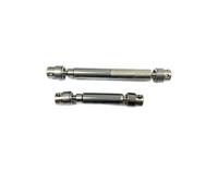 MKIUYVD RC CVD pour HOBBYPLUS pour CR-18P Rock Van 1/18 Chenille pour Redcat Gen8 4WD RC Voiture 2X Ensemble D'arbres D'entraînement Centraux en Métal Pièces De Mise À Niveau(Gray)