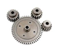 MKIUYVD RC Pièces avec pour Arrma 6S pour Typhon pour Kraton 1/7 pour Infraction pour Pièces Mojave Engrenage Droit en Métal 50T avec Jeu D'engrenages À Pignon 16T 18T 20T