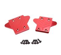 MKIUYVD RC Pièces avec pour ARRMA pour KRATON 6S 1/8 rc Car Upgrade Parts 2pcs Metal Front and Rear pour Ensemble De Panneaux Protection Châssis(Red)