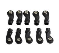 MKIUYVD RC Pièces avec pour Axial pour SCx10 II 90046 pour TRAxxAS pour TRx4 1/10 RC Voiture 10 Pièces en Plastique M4 Embout De Tige Liaison Rotule Tête Joint