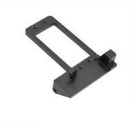 MKIUYVD RC Pièces avec pour LCG 1/10 RC Pièces De Modification Mise À Niveau Voiture Accessoires D'essieu Avant en Aluminium Bat Servo Mount