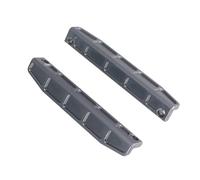 MKIUYVD RC Pièces avec pour MJX pour Hyper pour Go 16207 16208 16209 16210 H16 H16H H16E H16P Rc Pièces De Voiture 1 Paire Plaque Protection Latérale en Métal 16130 16140(Gray)