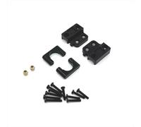 MKIUYVD RC Pièces avec pour MN pour MN82 LC79 1/12 Rc Remplacement De Modification Mise À Niveau Voiture Pièces L'essieu Arrière pour L'ensemble Fixation La Plaque Ressort(Black)