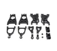 MKIUYVD RC Pièces avec pour Rovan pour HPI pour Km pour Baja 1/5 rc Car Upgrade Parts Accessories Ensemble De Bras Suspension Avant Et Arrière