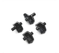 MKIUYVD RC Pièces avec pour TRAXXAS pour TRX4 pour TRX6 HB R1002 R1003 Accessoires De Voiture RC 4 Pièces Fixation Tige D'essieu Avant Et Arrière en Métal pour Siège(Black)