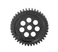 MKIUYVD RC Pièces avec pour TRX4 pour TRX6 1/10 RC Accessoires De Mise À Niveau des Pièces Voiture sur Chenilles Métal Acier Spur Gear Main 32P 0.8M 39T 45T(39)