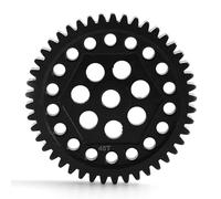 MKIUYVD RC Pièces avec pour TRX4 pour TRX6 1/10 RC Accessoires De Mise À Niveau des Pièces Voiture sur Chenilles Métal Acier Spur Gear Main 32P 0.8M 39T 45T(45)