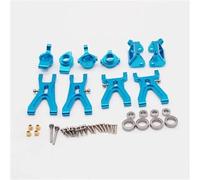 MKIUYVD RC Pièces avec pour WLtoys A959 A979 A959B A979B RC Pièces De Rechange Voiture Mise À Niveau Bras Suspension Et Moyeu Arrière Avant C pour Kit Siège(Blue)