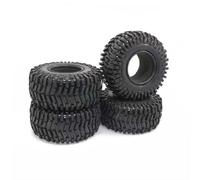 MKIUYVD RC Pneu De Voiture pour Axial SCX10 90046 RR10 pour Wraith pour Traxxas TRX4 TRX-6 1/10 RC Crawler Car 4PCS 125MM 2.2Inch Pneus De Roue en Caoutchouc Pneu
