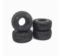 MKIUYVD RC Pneu De Voiture pour Axial SCX10 90046 RR10 pour Wraith pour Traxxas TRX4 TRX-6 1/10 RC Crawler Car 4PCS 125MM 2.2Inch Pneus De Roue en Caoutchouc Pneu