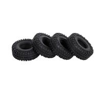 MKIUYVD RC Pneu De Voiture pour Axial SCX10 II III pour Traxxas TRX4 D90 pour Redcat 110 Mm 1,9 Pouces Pneu en Caoutchouc Roue Pneu pour 1/10 RC Crawler Voiture