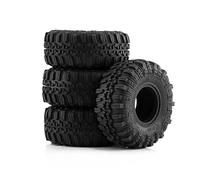 MKIUYVD RC Pneu De Voiture pour SCX24 pour AX24 pour TRX4M (T1017) RS RC 58 * 24mm, Tous Les Pneus De Roue 1.0 Super Doux Et Collants pour Chenille RC 1/18 1/24(B)