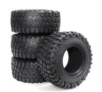 MKIUYVD RC Roues De Voiture pour Axial pour SCX10 pour Wraith pour Capra pour TRX4 YK4082 1/8 1/10 Voiture sur Chenilles RC 136x56mm 2.6 Pouces KM3 Pneu en Caoutchouc