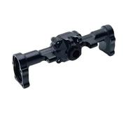 MKIUYVD RC-Set essieu Avant pour FMS pour Xiaoqi FCX24 1/24 Pièces de Rechange Voiture télécommandées, Mise à Niveau en métal, Modification, processus CNC, boîtier d'essieu arrière(Black)