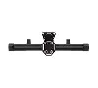 MKIUYVD RC-Set essieu Avant pour Jeep pour JLU pour Gladiator pour Pêne Dormant CNC Pièces De Mise À Niveau du Boîtier D'essieu Avant Et Arrière en pour Chenille 1/24 RC(Rear Axle)