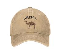 MKJDFTYU Casquette de Baseball Camel Mirage Band, Casquette Vintage dévelée lavée Snapback pour Hommes, Casquettes Cadeaux d’été en Plein air Femmes