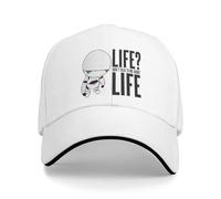 MKJDFTYU Guide du Voyageur Auto-stoppeur du Galaxy Casquette de Baseball Parlez-Moi de Life Wholesale Trucker Hat Hat Men Streetwear Imprimé Casquettes de Baseball