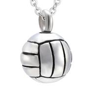 MKJFRLLSA Baseball Holder Cendres Collier Mémorial Bijoux Animal de Compagnie Chien Chat Urne Collier pour Cendres Crémation Urne Pendentif Collier