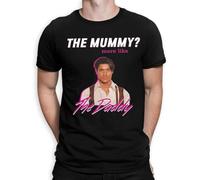 MKJHYVBFDXZ Brendan Fraser - The Mummy More Like The Daddy T-Shirt Manches Courtes(Large)