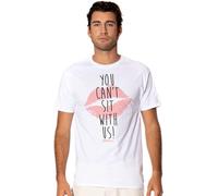 MKJHYVBFDXZ Mean Girls You Cant Sit with Us Adults Men's Short Sleeve T-Shirt Manches Courtes(XX-Large)