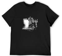 MKJHYVBFDXZ Men's Casual Shirt Opeth Damnation Plain Comfortable Fabrics to accompany You All Summer Manches Courtes(X-Large)