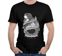 MKJHYVBFDXZ Men's The Come and Gaslight Come and Anthem American Come and Slang T Shirt Black,One Color Manches Courtes(3X-Large)