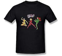 MKJHYVBFDXZ Men's TV Series Totally Spies Poster T Shirt Manches Courtes(Small)