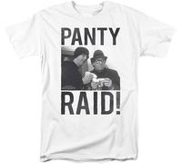 MKJHYVBFDXZ Panty Raid! - Revenge of The Nerds Adult T-Shirt Manches Courtes(X-Large)