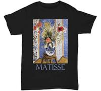 MKJHYVBFDXZ Poppies (1919) by Henri Matisse Manches Courtes(X-Large)
