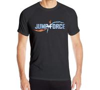MKJHYVBFDXZ Space Force Jump Force Quick-Dry Workout Running Athletic Short Sleeve Loose-Fit T-Shirt Outdoor Shirt Manches Courtes(3X-Large)