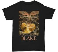 MKJHYVBFDXZ The Great Red Dragon by William Blake Manches Courtes(XX-Large)