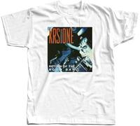 MKJHYVBFDXZ xiaoming KRS One - Return of The Boom Bap, Album Cover, 1993, T-Shirt DTG Manches Courtes(Medium)