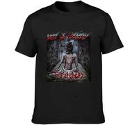 MKJHYVBFDXZ xiaoming Lost Society Braindead T Shirt Blacks Manches Courtes(3X-Large)