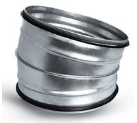 MKK 15 ° 30 ° 45 ° 90 ° Joint à lèvre en caoutchouc coudé 80 à 200 15° Ø 125 mm