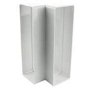 MKK - 18314-001 - Coude à 90° 60 x 204 mm - Canal plat - Conduit de ventilation vertical horizontal et vertical.