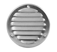 MKK 18529 Grille d'aération murale en métal verrouillable avec moustiquaire