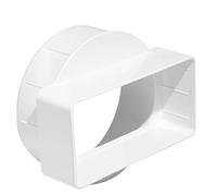 MKK Kanalverbinder 55 x 110 mm Rohrverbinder Kurz Ø 100 mm Lüftungskanal Rohr Ver...